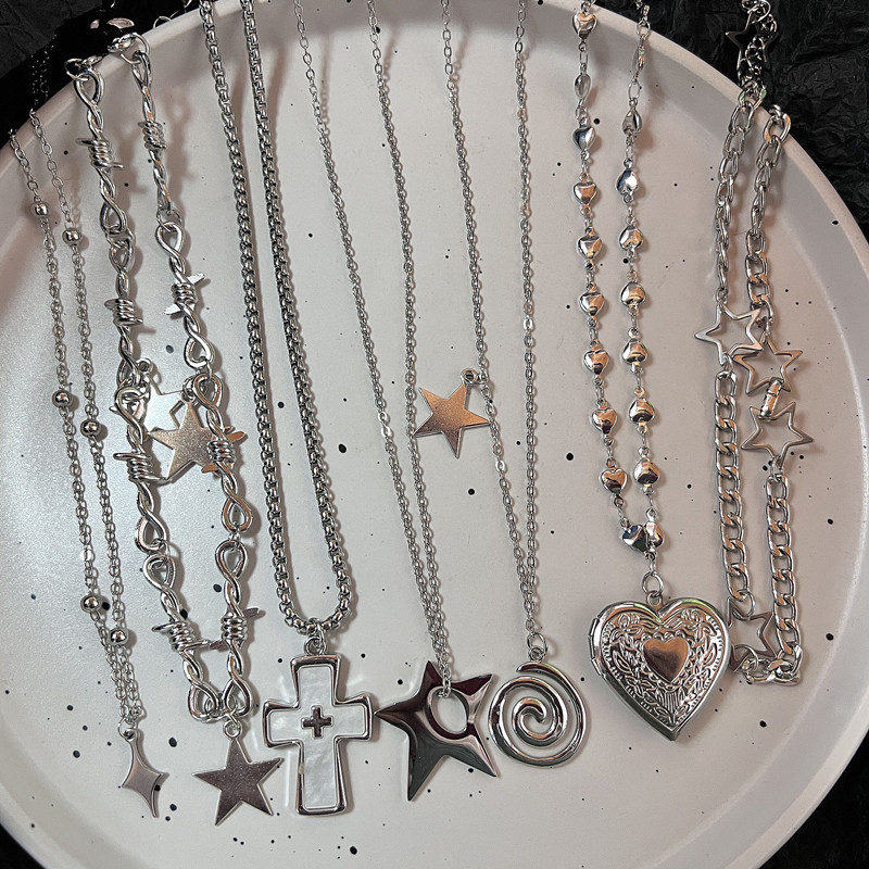 Men'S Accessories Fashion - قلادة كوبية بنجمة هيب هوب للرجال