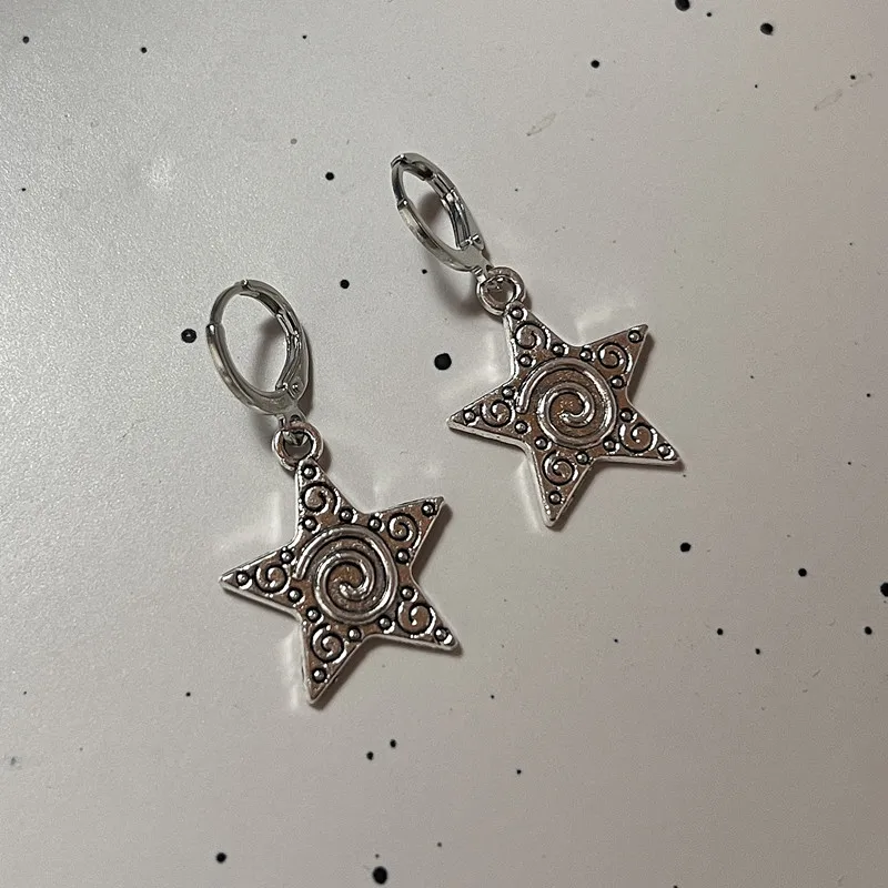 Men'S Accessories In The 90S - خمر القوطي فضي اللون دوامة دوامة
