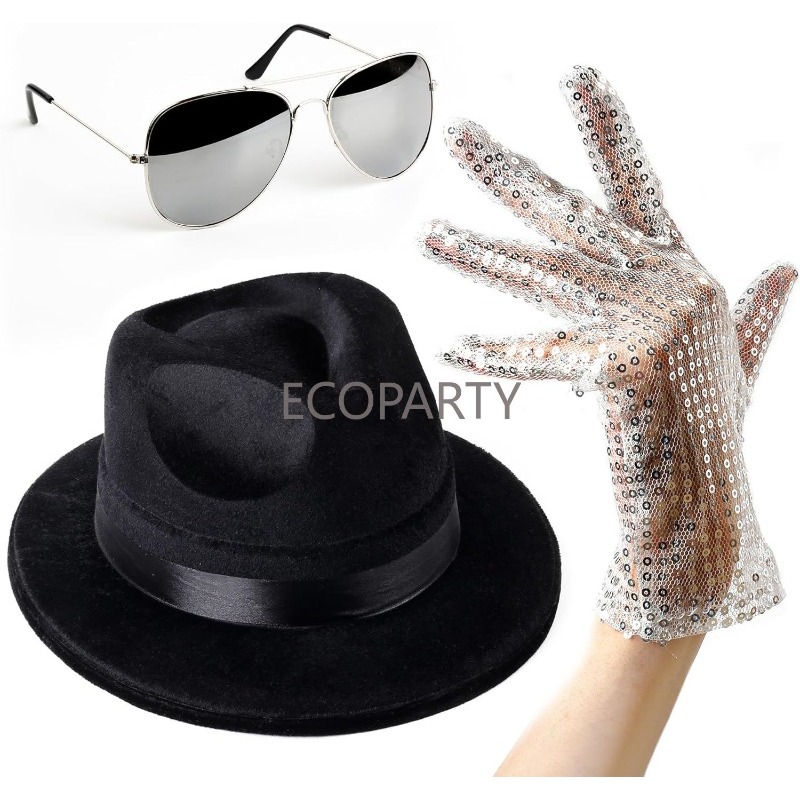 Men'S Accessories In The 80S - إكسسوارات أزياء Pop King Jackson قفازات