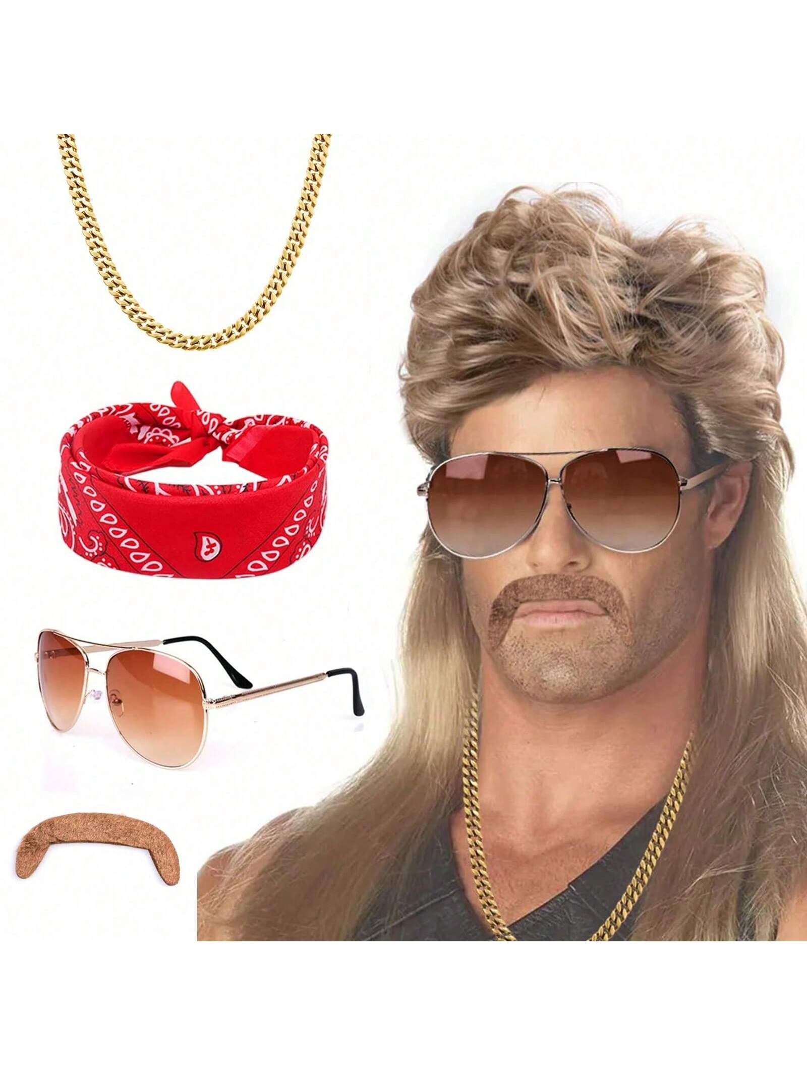 Men'S Accessories In The 90S - البوري شعر مستعار 80s 90s الزي