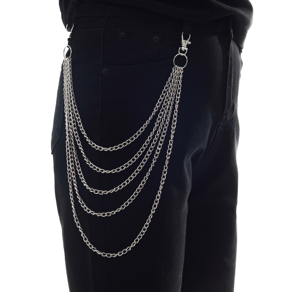 Men Accessories Aesthetic - فاسق سلسلة على الجينز السراويل النساء