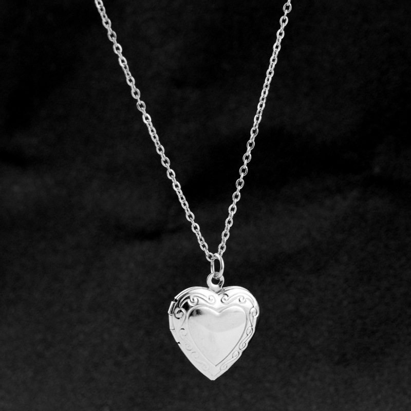Men Accessories Locket - الحب القلب المنجد قلادة القلائد للنساء