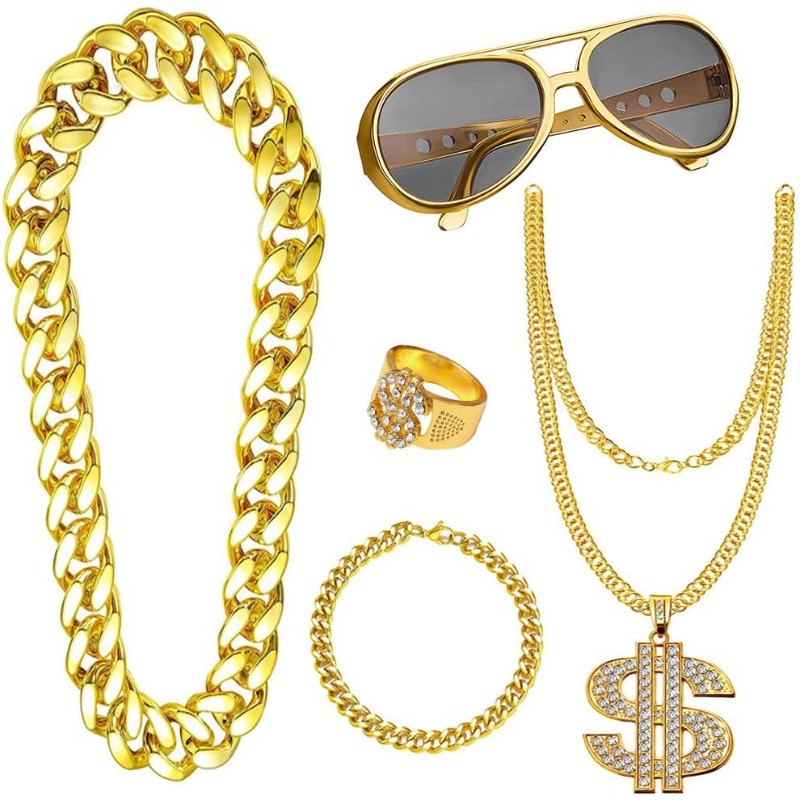 Men'S Accessories In The 80S - طقم أزياء هيب هوب مكون من
