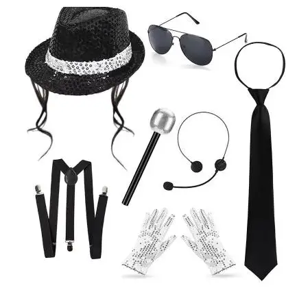 طقم أزياء ديسكو للرجال والفتيا - مراجعة Men'S Accessories In The 80S وسعره