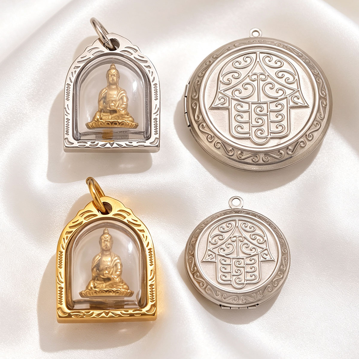 1/2 قطعة تعليقة إطار صور من ال - مراجعة Men Accessories Locket وسعره