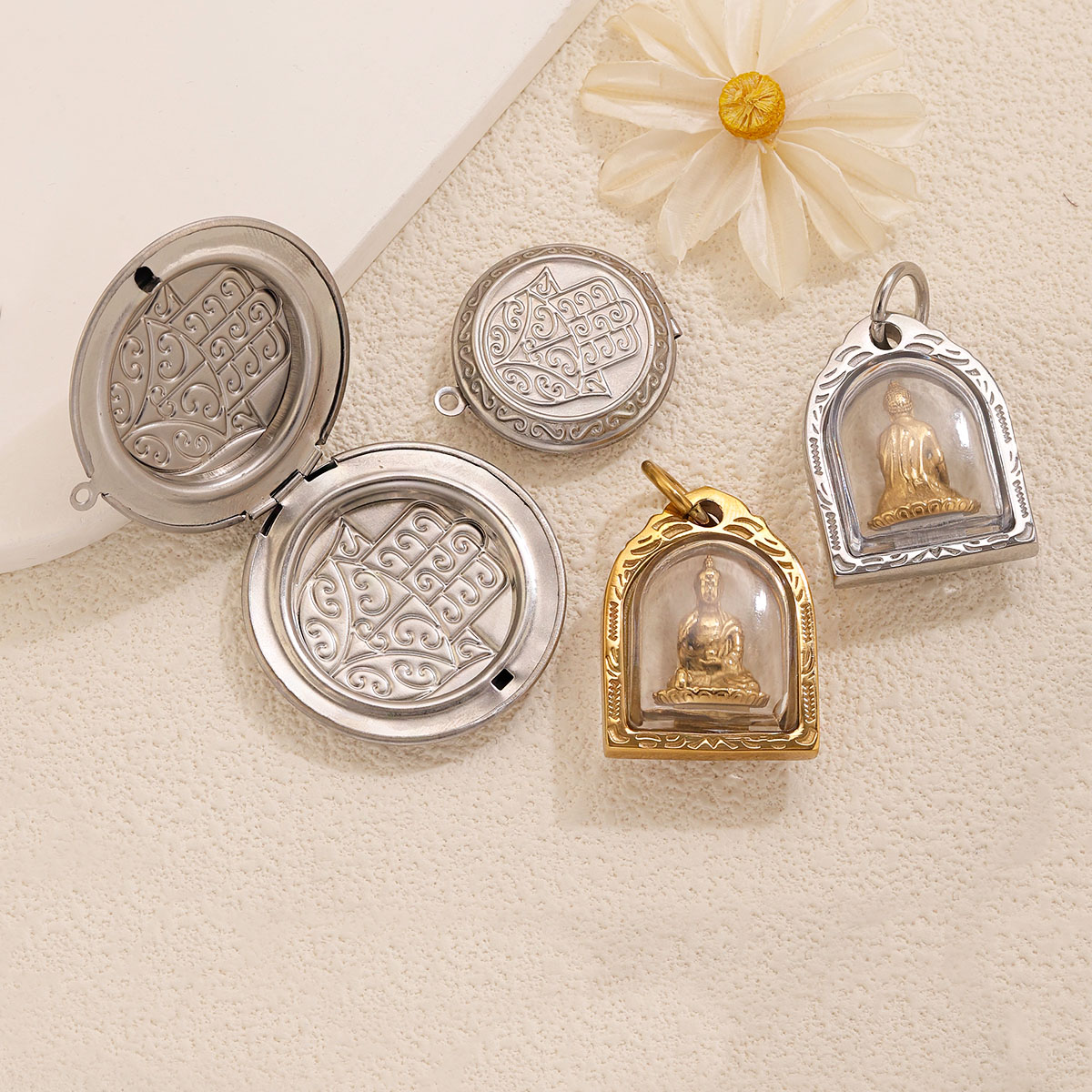 1/2 قطعة تعليقة إطار صور من ال - مراجعة Men Accessories Locket وسعره