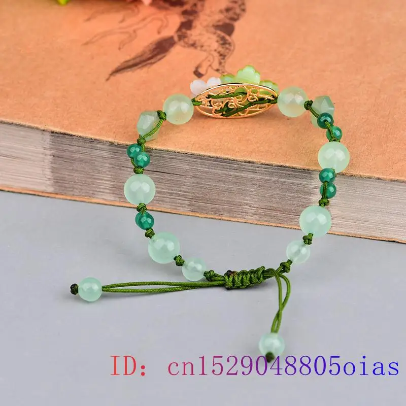 الأخضر اليشم زهرة سوار للرجال  - مراجعة Bracelet Beaded Men وسعره