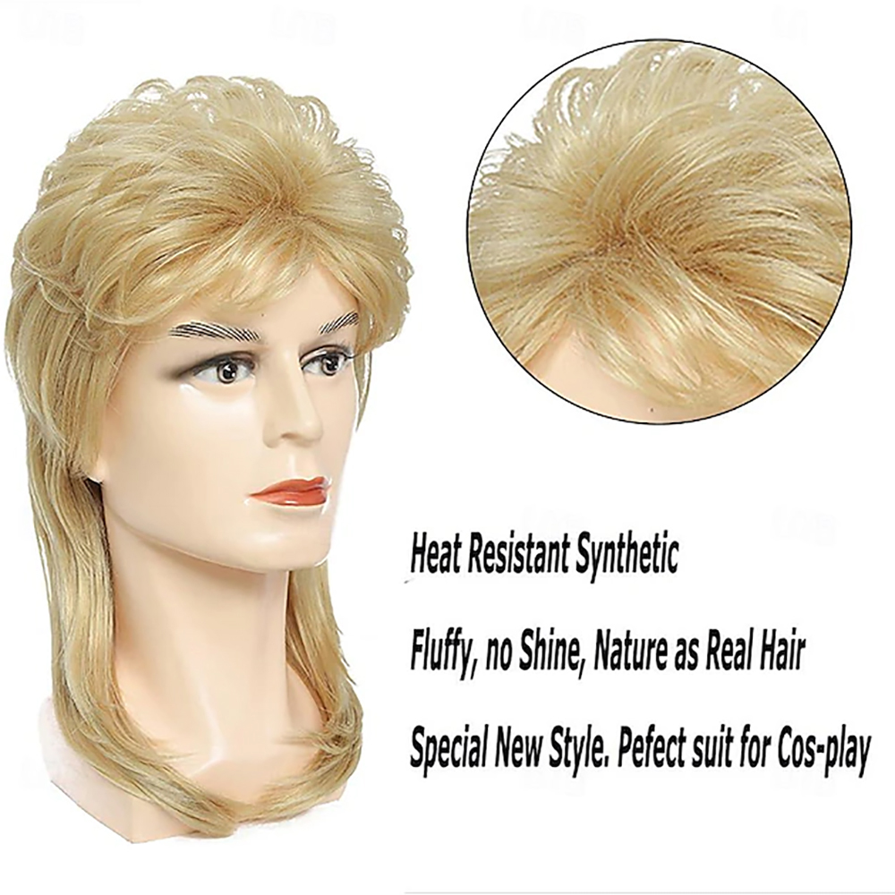 شعر مستعار صناعي من HAIRJOY لل - مراجعة Men'S Accessories In The 80S وسعره