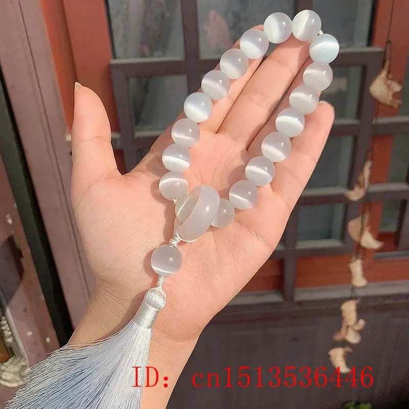 حجر عين القط 12 مللي متر الخرز - مراجعة Bracelet Beaded Men وسعره