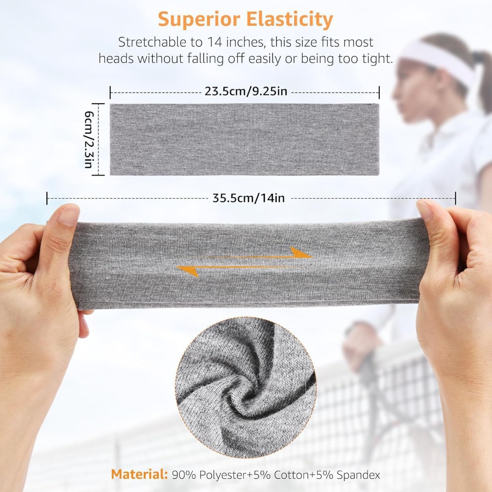 عصابات رأس للرجال والنساء، مجم - مراجعة Men'S Yoga Accessories وسعره