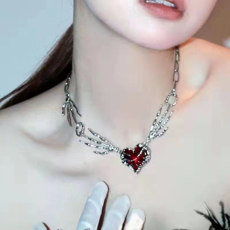القوطية خمر Y2K الأحمر الزجاج  - مراجعة Men'S Accessories In The 90S وسعره