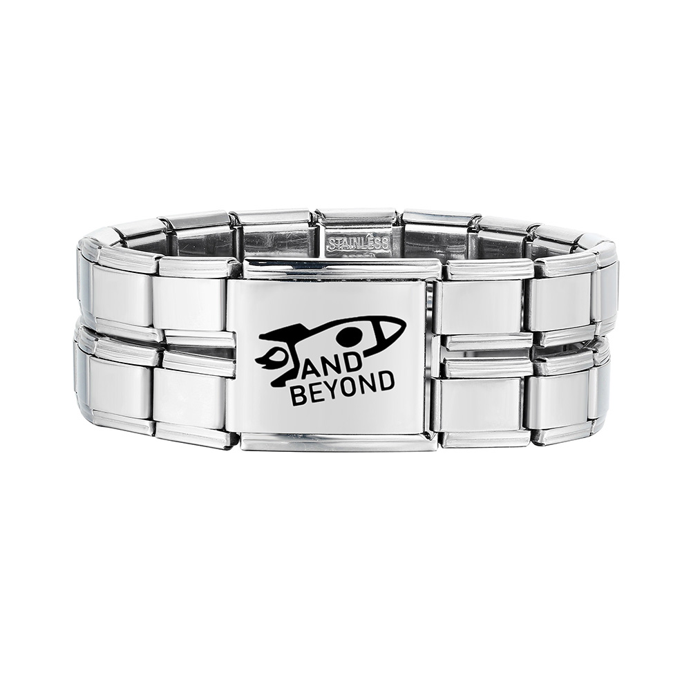 URING مخصصة الليزر نقش الإيطال - مراجعة Bracelet Beaded Men وسعره