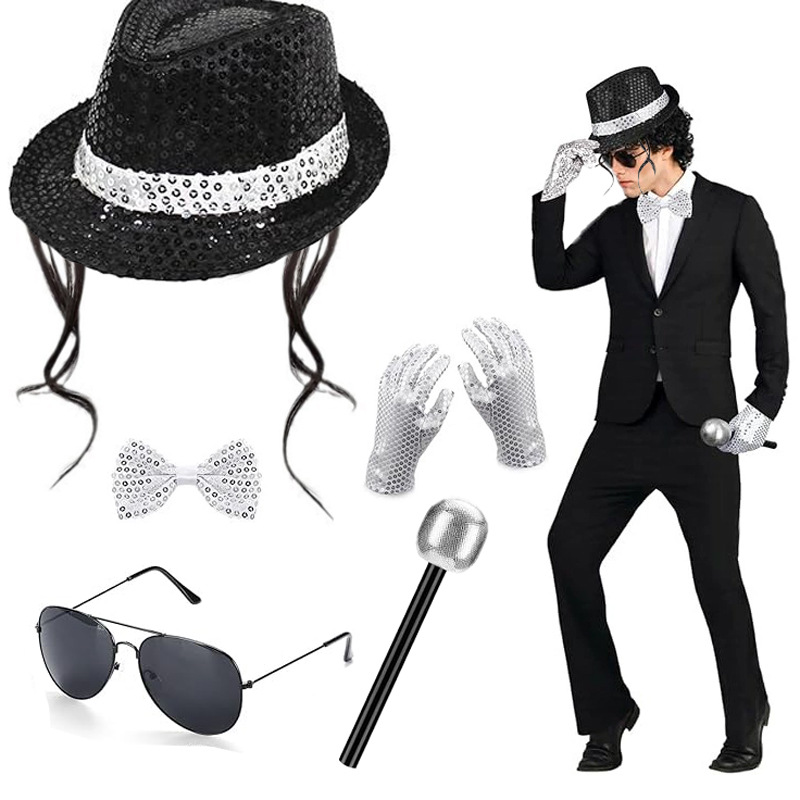 مجموعة إكسسوارات تنكرية لمايكل - مراجعة Men'S Accessories In The 80S وسعره