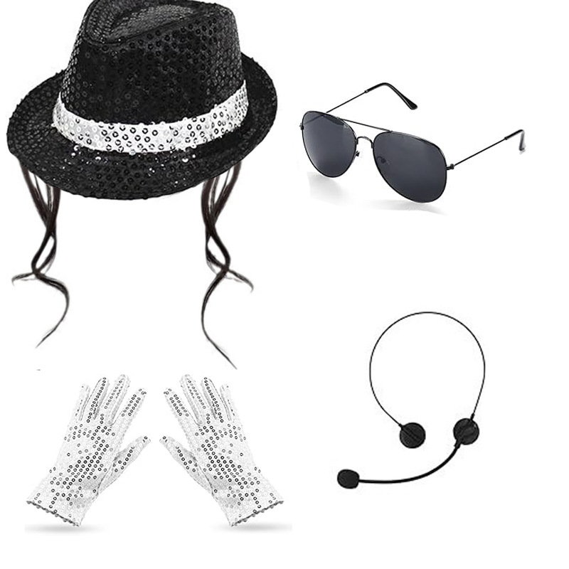 مجموعة إكسسوارات تنكرية لمايكل - مراجعة Men'S Accessories In The 80S وسعره
