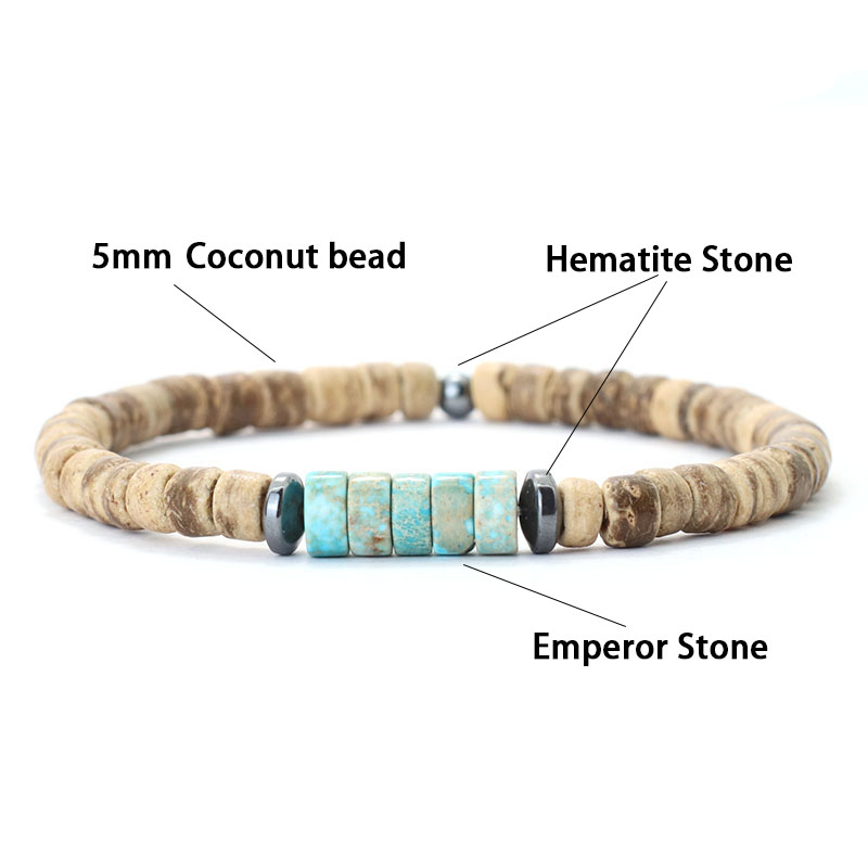 مجموعة من سوارين من الخرز الطب - مراجعة Men'S Yoga Accessories وسعره