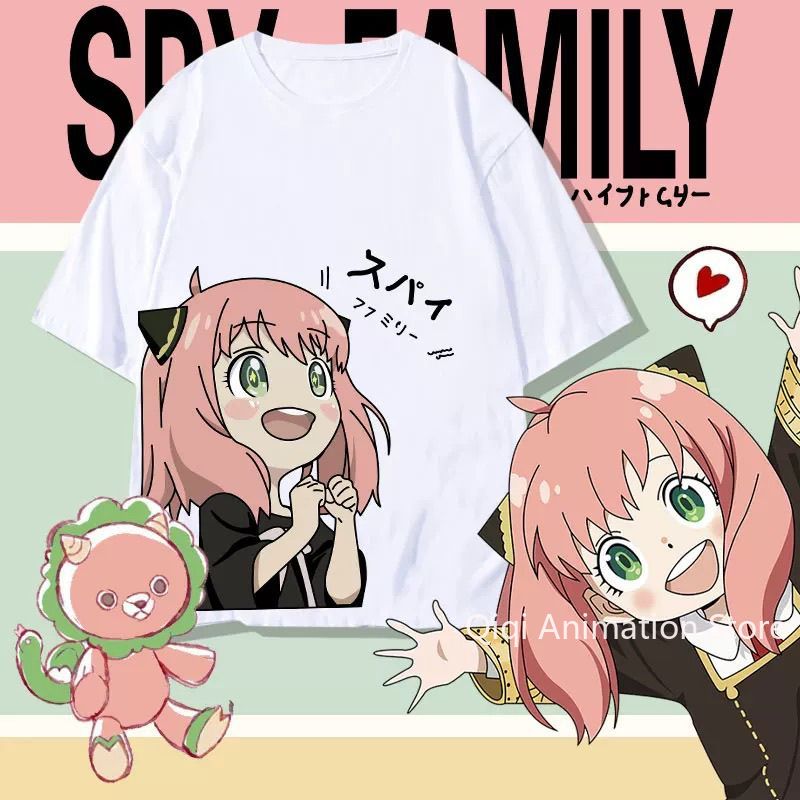 تي شيرت SPY×FAMILY Anime Anya  - مراجعة Men Accessories Gift وسعره